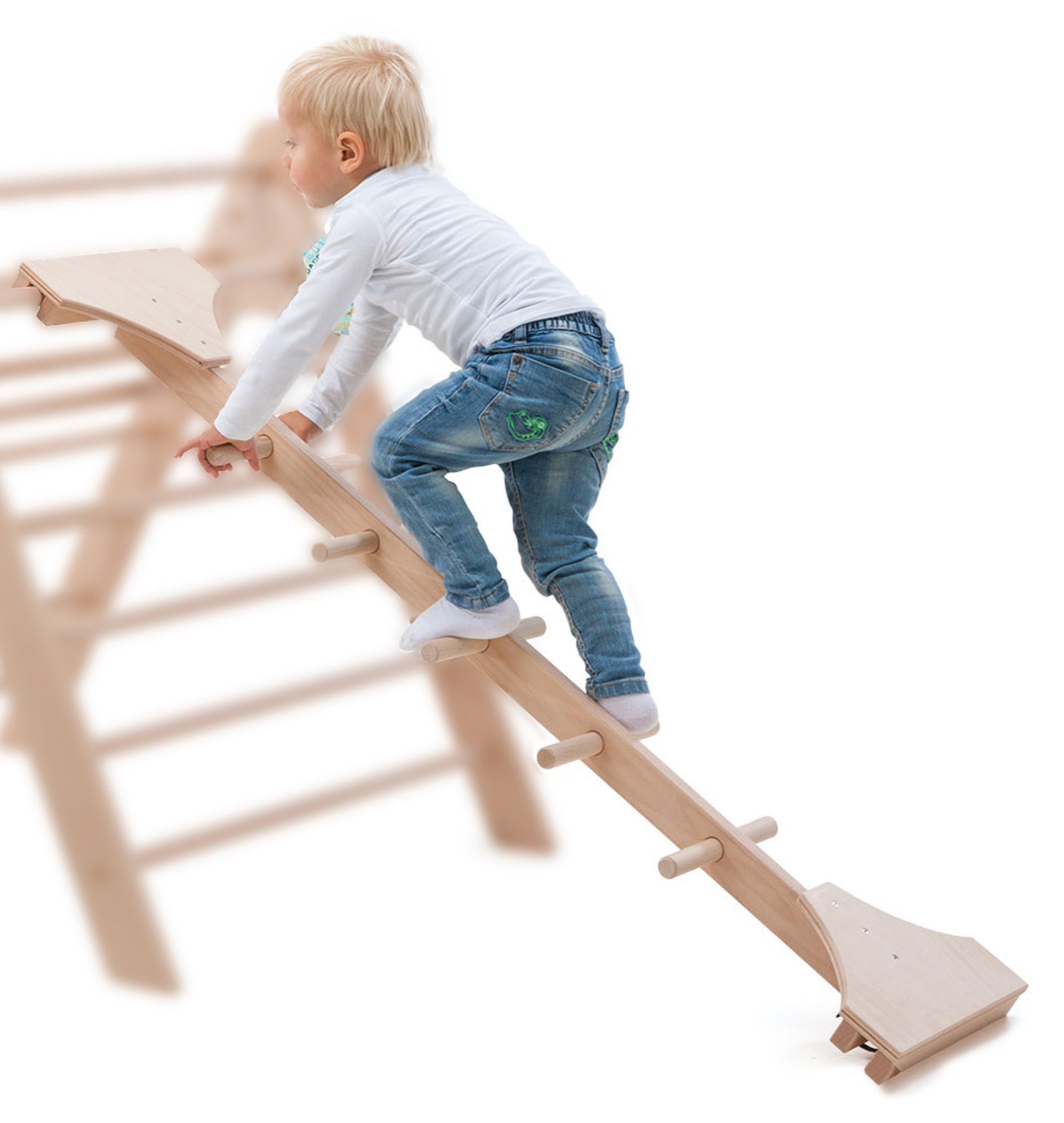 ClimbPlay Frame - Kinder Climbing Frame with Balance Support