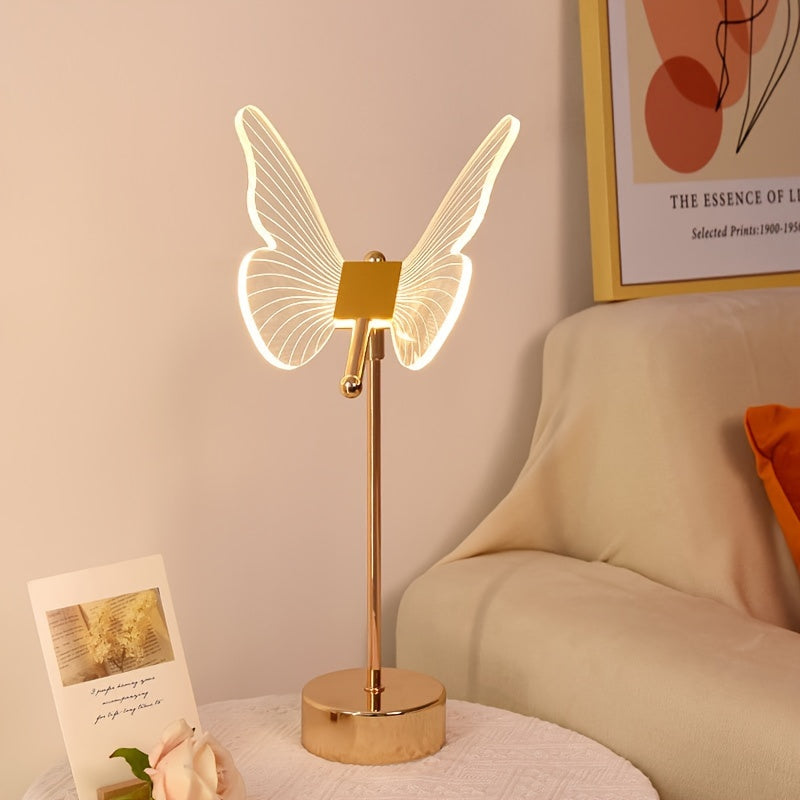 LumiButterfly – Artistic USB Butterfly Lamp for the Night