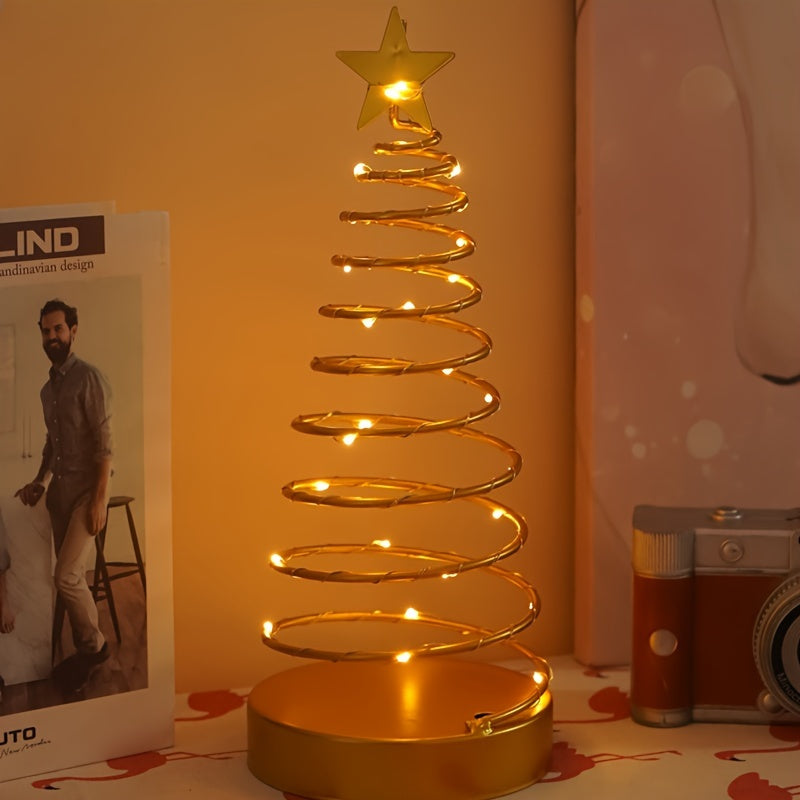 StarGlow – LED Sterboom Table Lamp in Stainless Steel