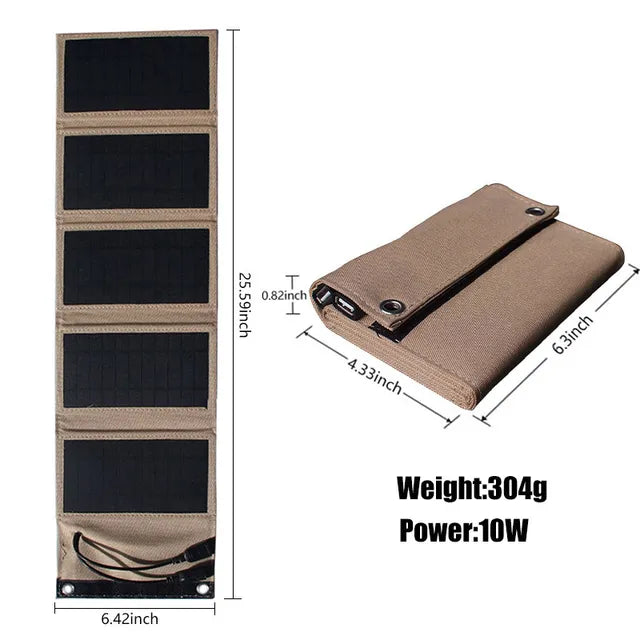 SolarFold Powerbank - Foldable Solar Panel Charger