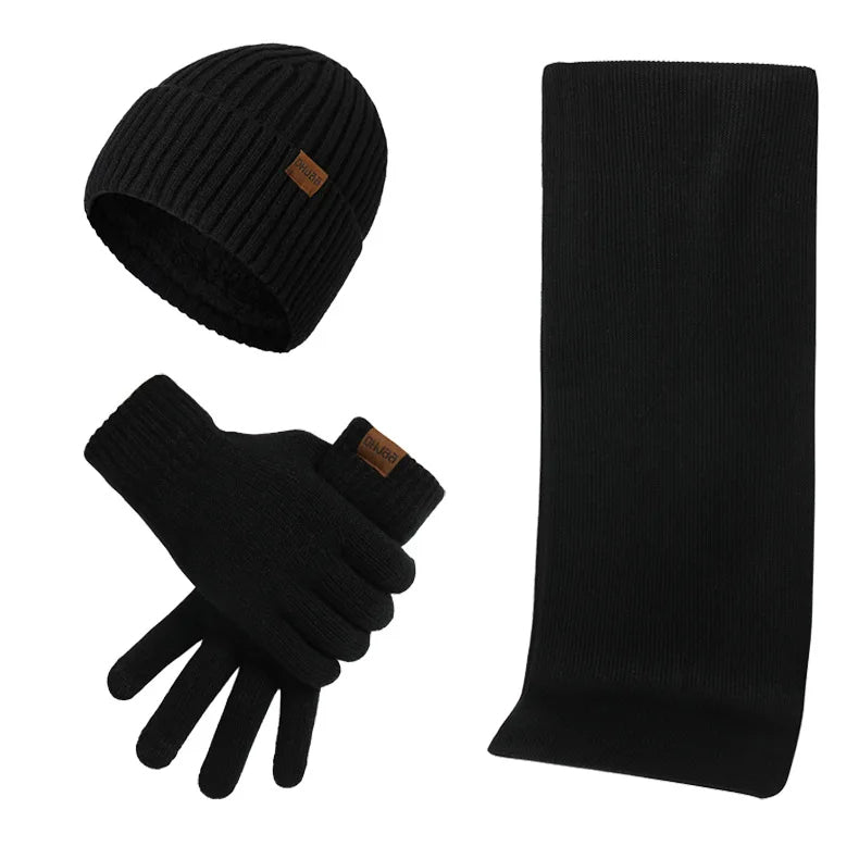 ArcticStyle – Trendy Winter Set with Hat and Mittens