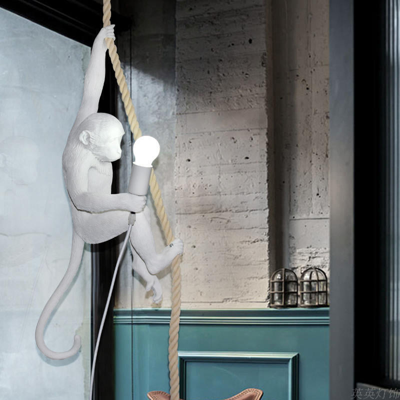 MonkeyMagic Light – Playful Art Deco Monkey Lamp