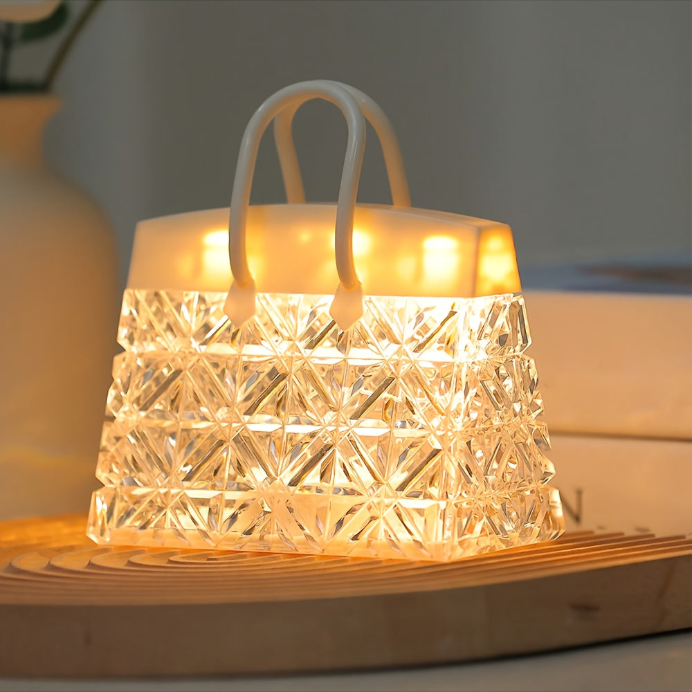 GlowSquare – Luxurious LED Table Lamp with Stylish Finish