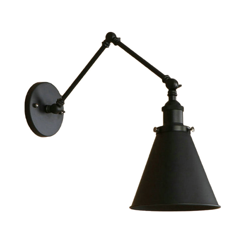 IndustrialFarm – Wandlamp in Zwart/Roest met Landelijke Stijl