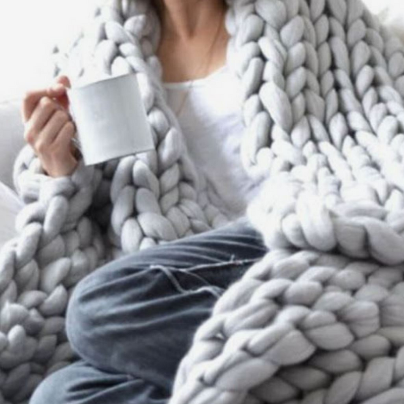 WinterVibe DIY Pläd - Unik och Bekväm för Vintern