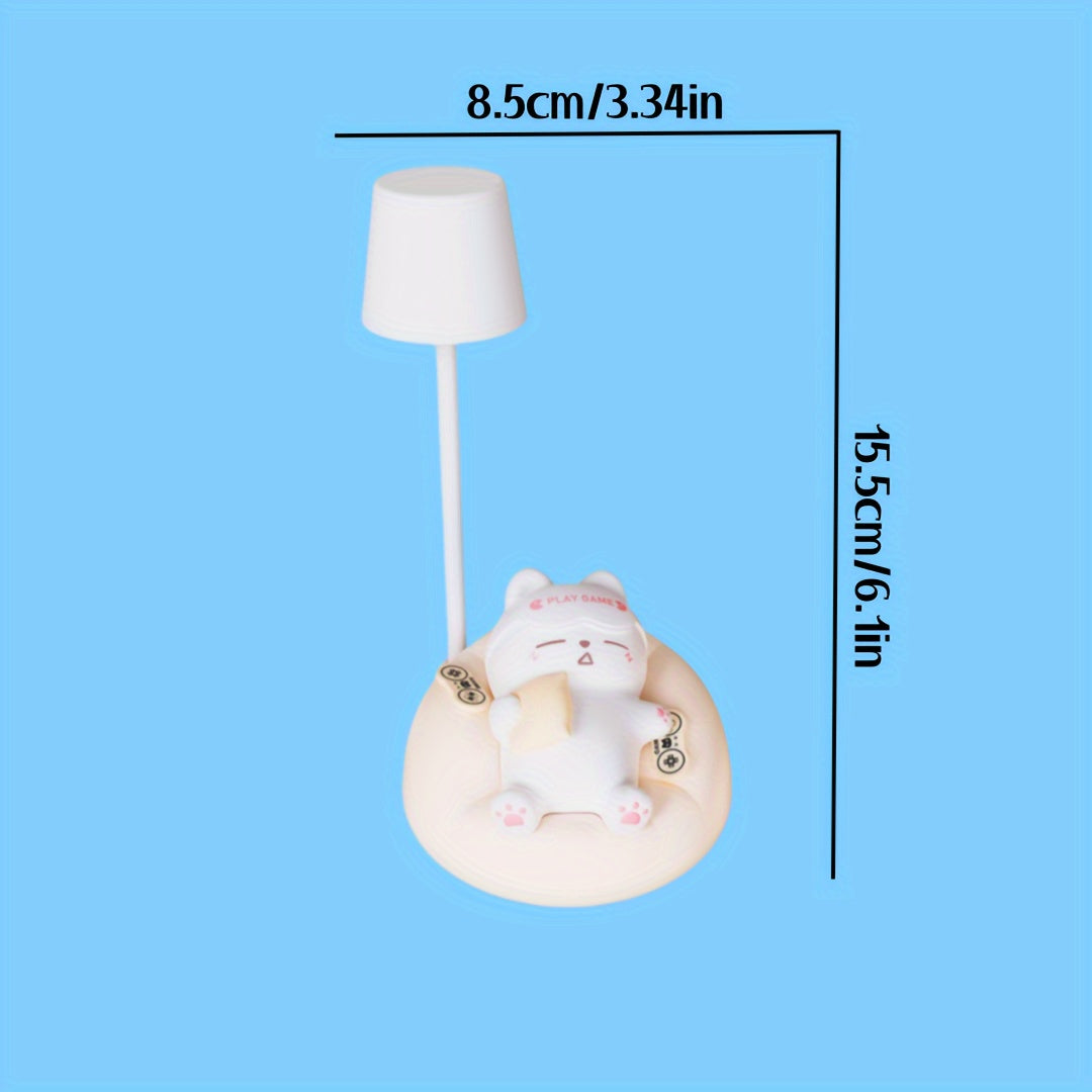 GlowCharge Lamp - Rechargeable LED Night Light with USB