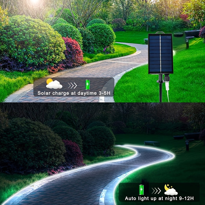 SolarFlex Light – Flexible LED strip with solar energy