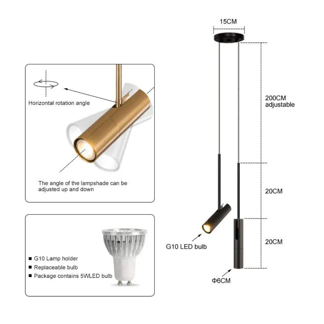 Elegant LED Ceiling Light for Atmospheric Bedrooms – 15m²