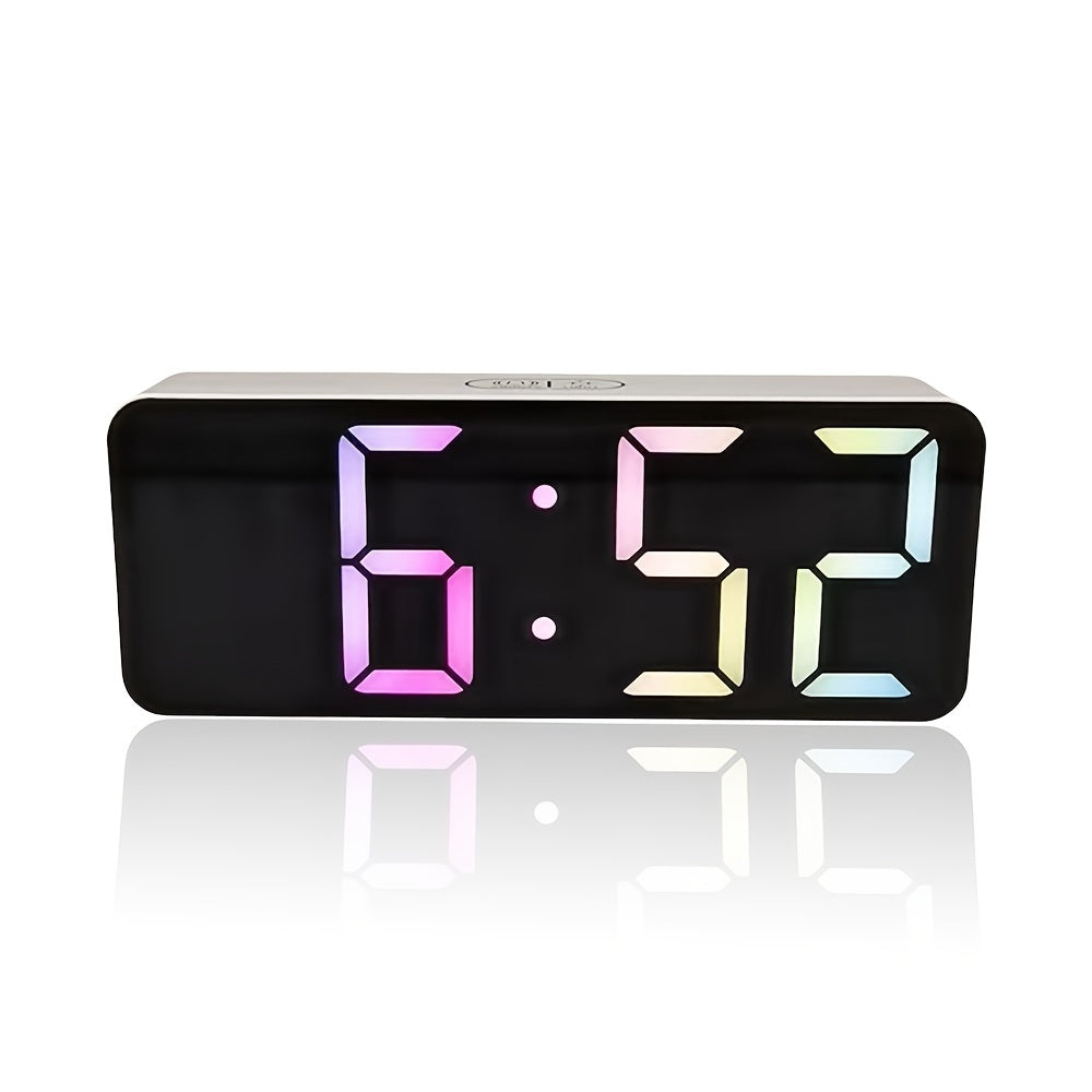 TimeGlow – Elegant LED Alarm Clock with Dimming Function