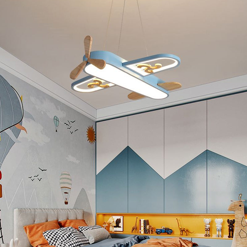 Air Light Aircraft - Stylish cream-colored ceiling lamp for atmospheric country decor
