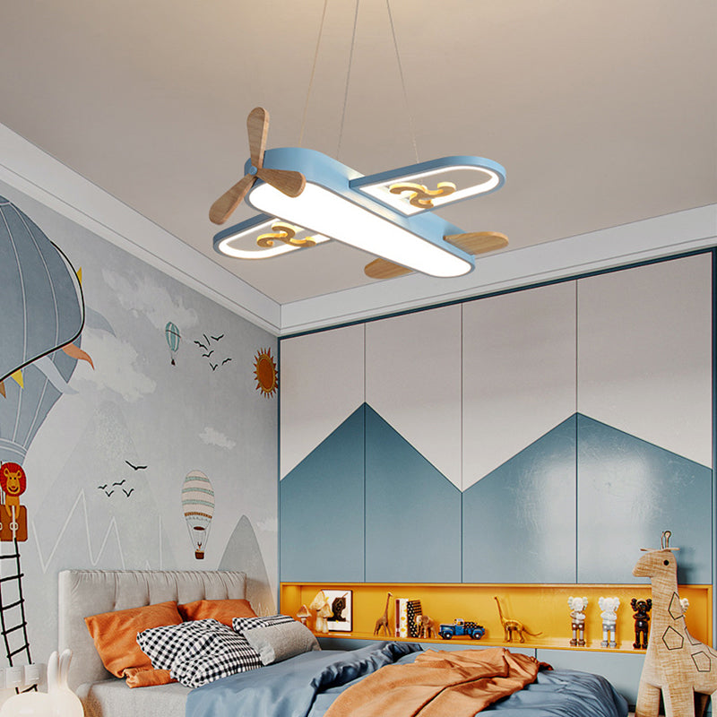 SkyDream Hängande Lampa - Lekfullt Flygplans LED Taklampa för Barn