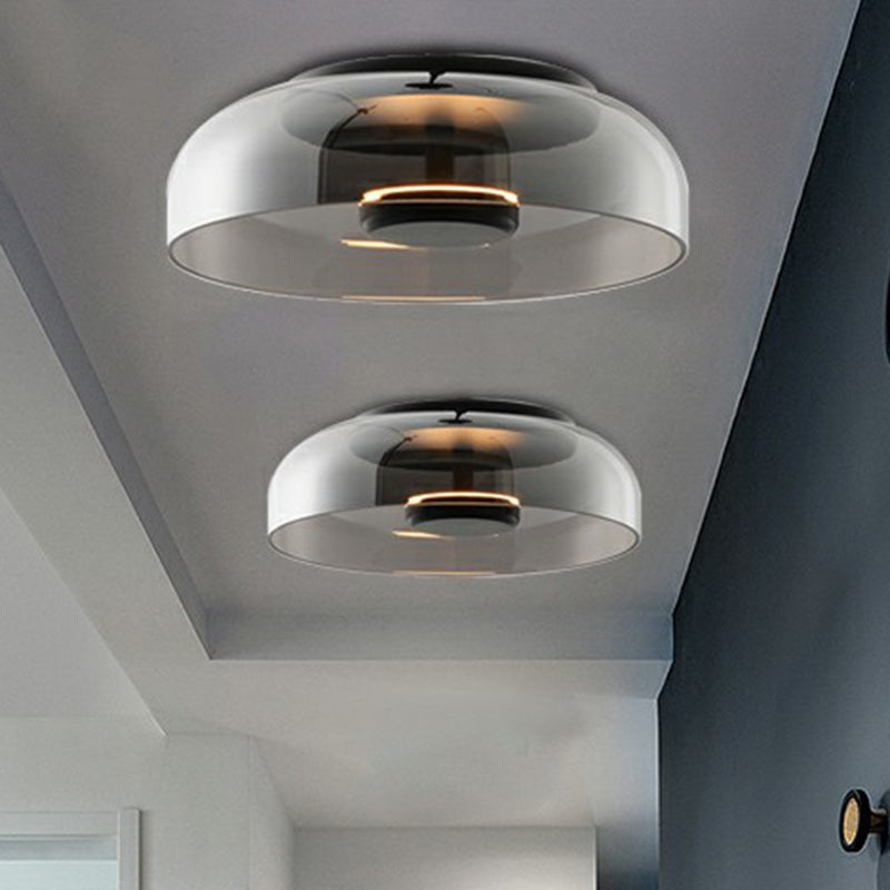 CrystalGlow Ceiling Lamp - Luxurious Glass LED Lighting