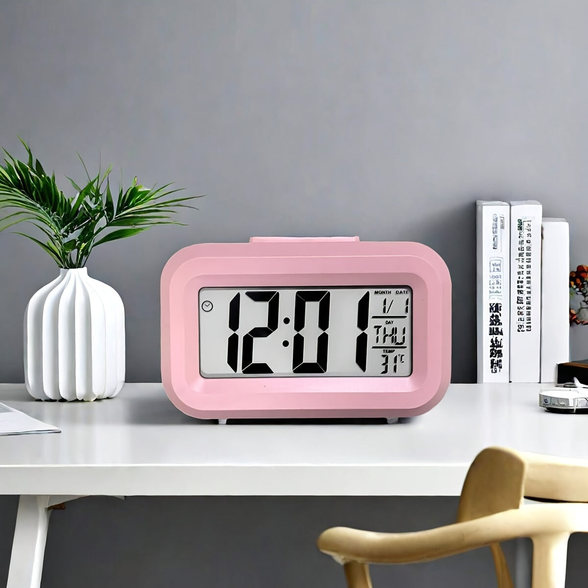 GlowClock - Stylish Digital Alarm Clock with Lighting