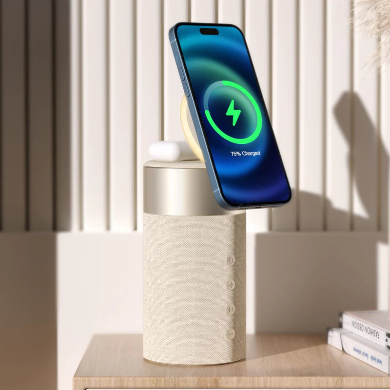 SoundWave Pro - Portable Bluetooth Speaker with Powerbank