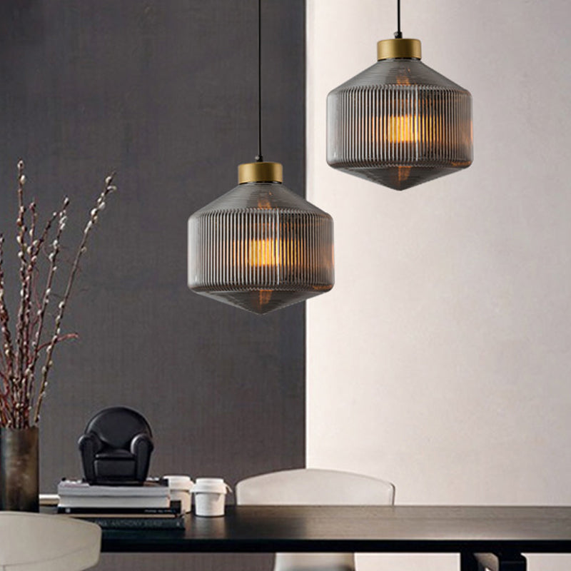 GlowCandle Ceiling Lamp - Modern Glass Chandelier for Interior Design