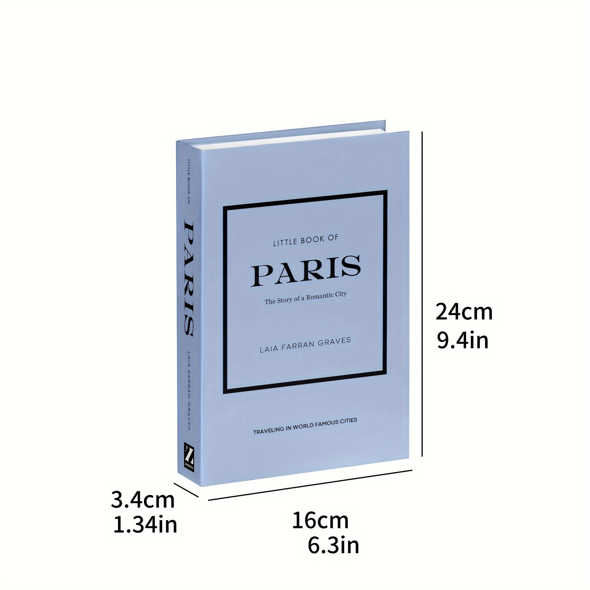 ChicBooks - Elegant Bookends Set in Cream Color