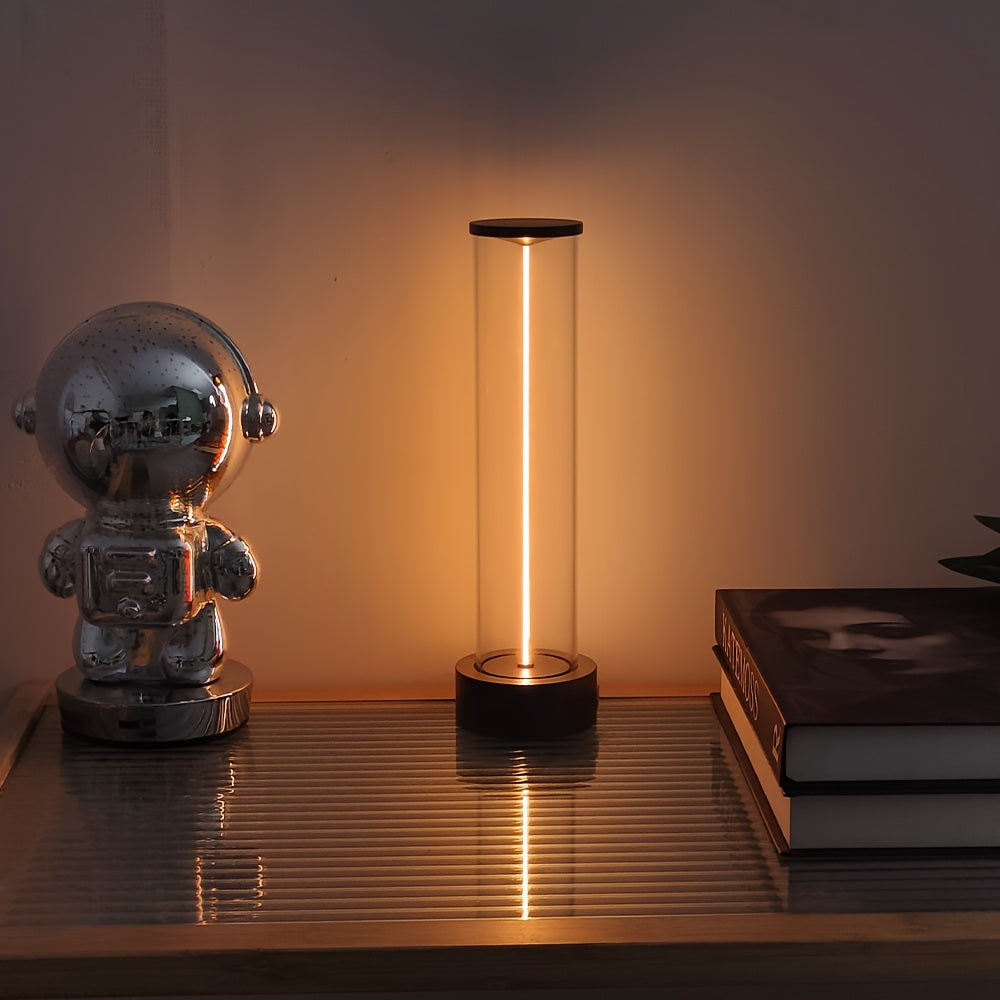 TouchLume – Wireless LED Table Lamp with USB