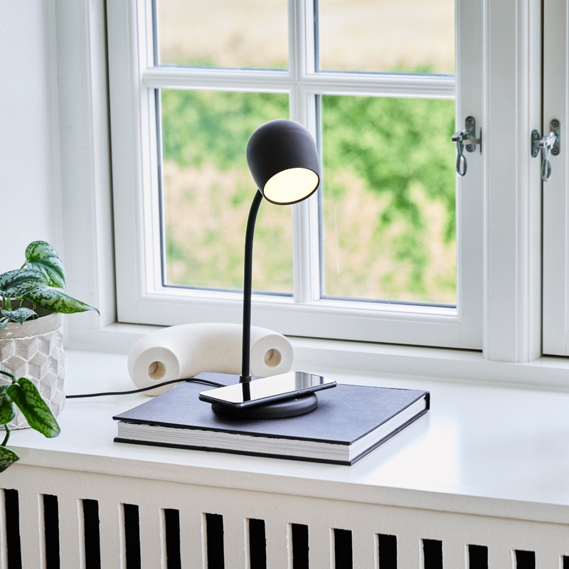 SmartGlow - LED-lampa med Bluetooth och uppladdning