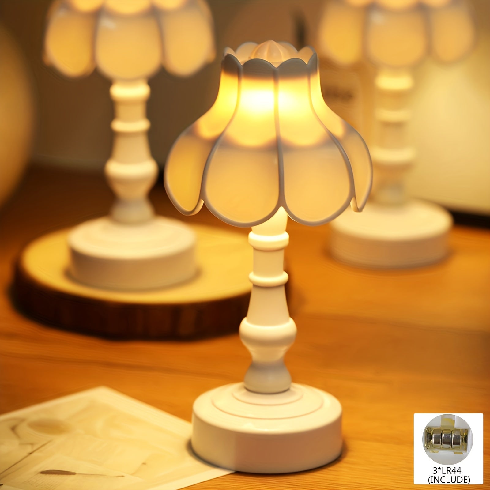 StarBloom Lamp – Flower-Shaped Mini Desk Lamp