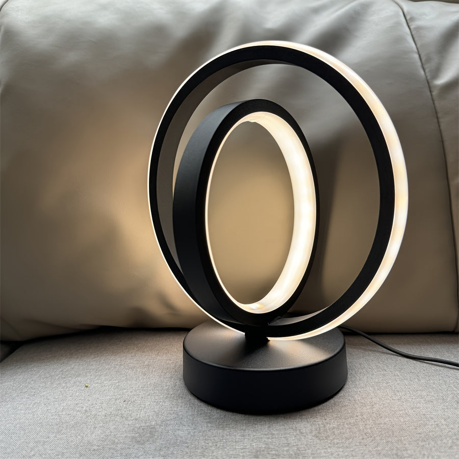 LumiSunset – Stylish USB Table Lamp with Dimmer