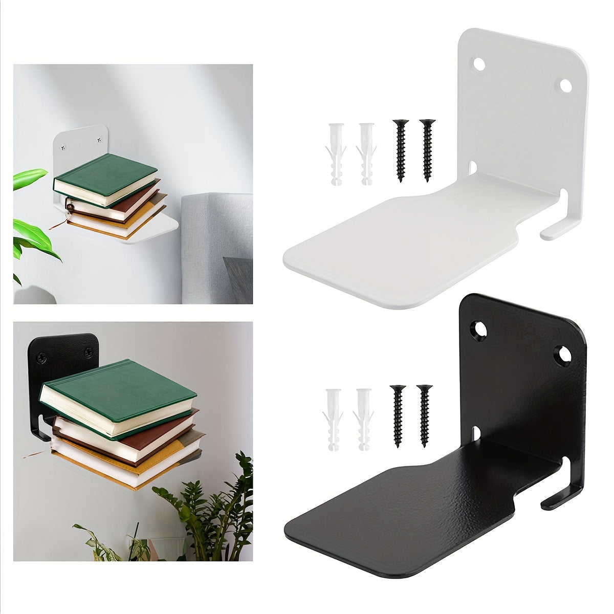MetalShelf – Stylish Bookend Set for All Interiors