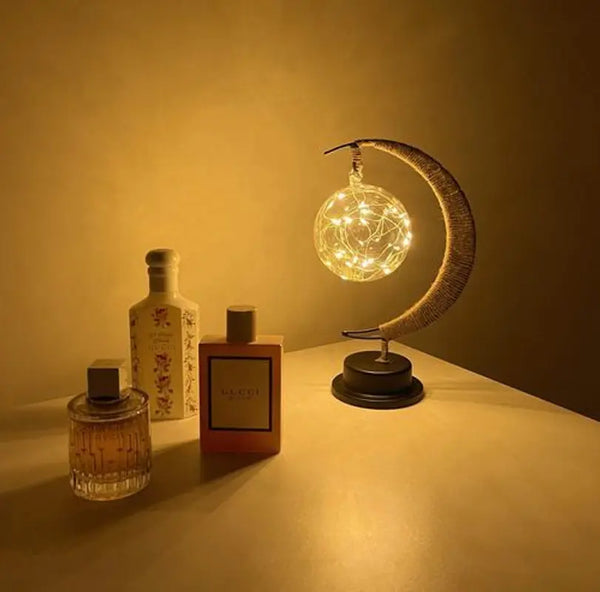 LunarGlow Table Lamp – Magical Moon Lantern for Dreamy Moods