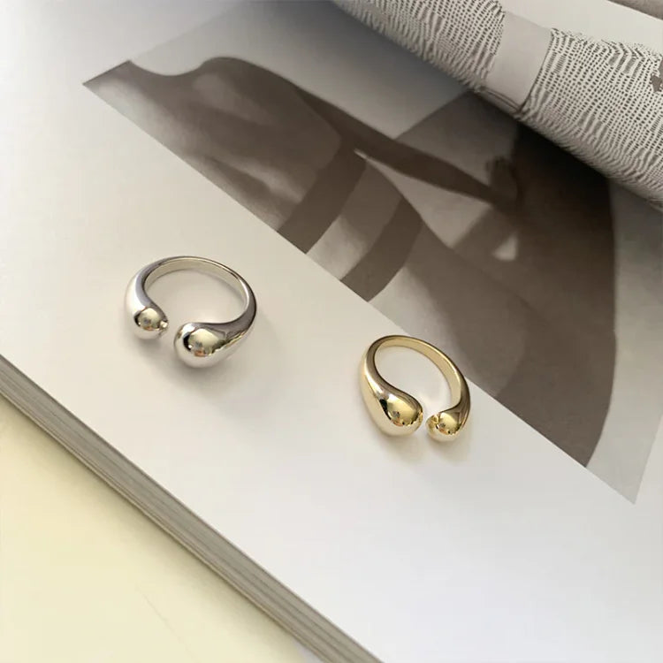 Elegant Adjustable Minimal Ring - Elise