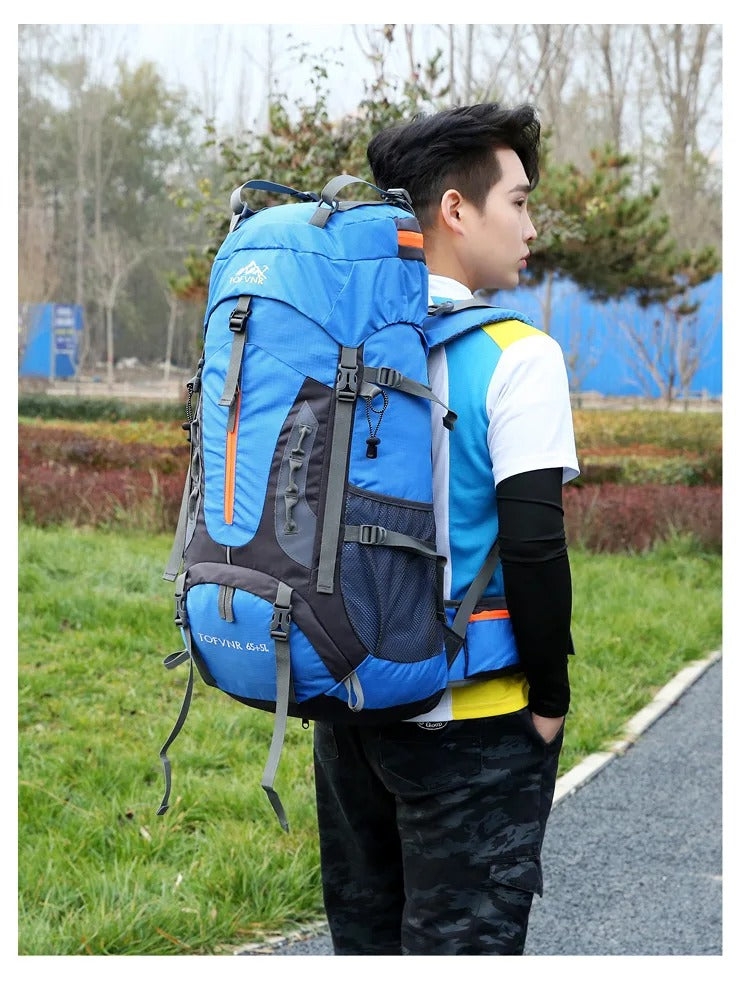 TrailBlazer Backpack – Rugged 65L Waterproof Backpack