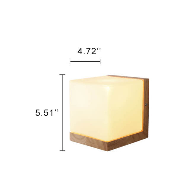 EcoChic Kubus Vägglampa – Hållbar & Modern Design