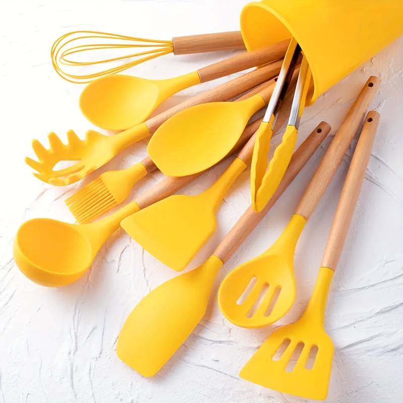 Canaya - Luxury Silicone Kitchen Utensil Set (12-piece)