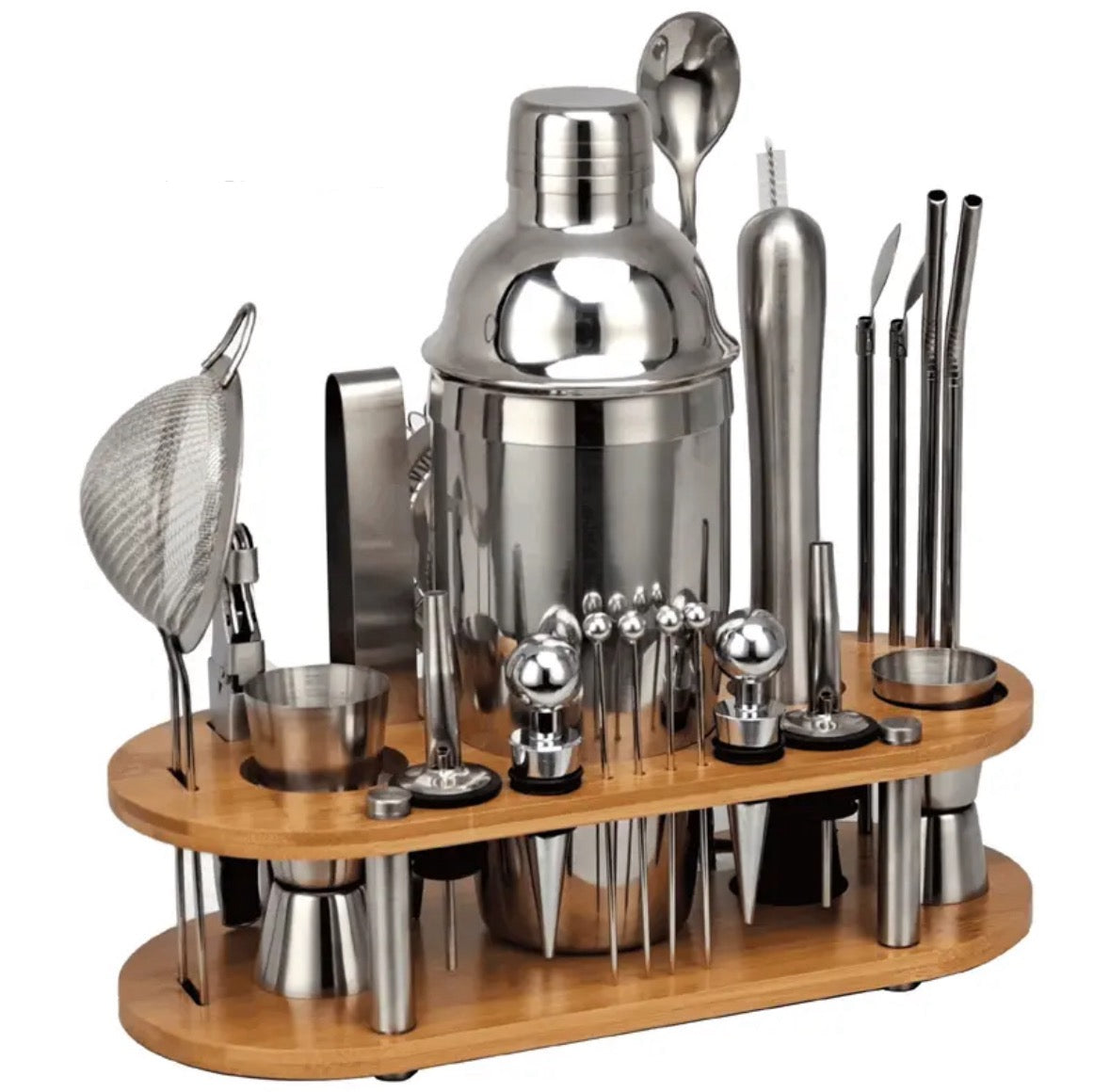 ShakerPro - Luxurious 23-piece Cocktail Set for Bartenders