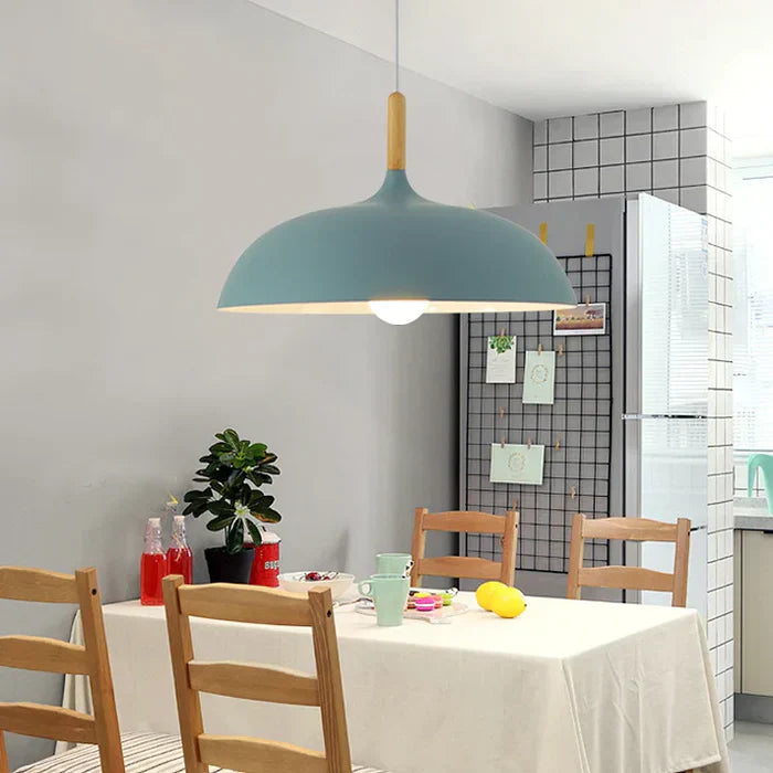 ScandiLuxe Ceiling Lamp - Scandinavian Oak Wood Design