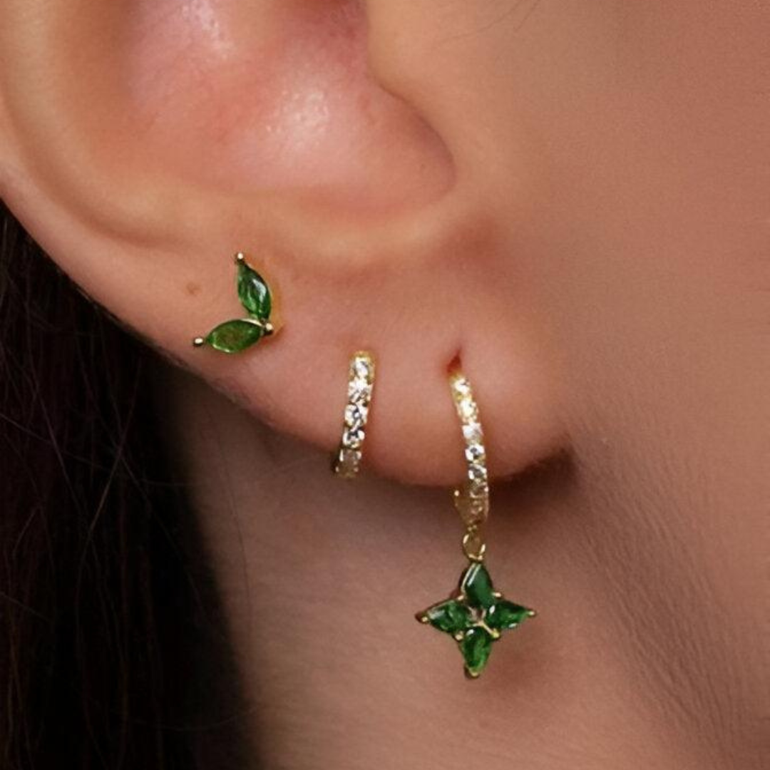 GoldGleam Earrings - Elegant Earring Sets