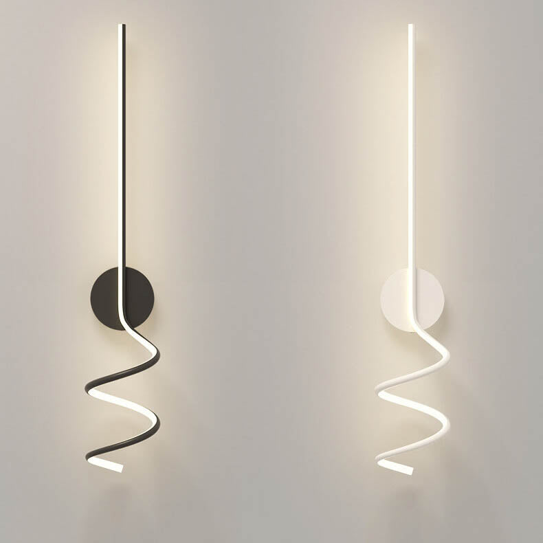 GlowWave – Stilren LED Bågvägglampa för Stämning