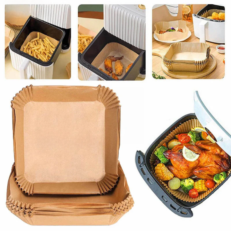 AirFryClean Paper - Innovative Non-stick Baking Paper for Airfryers