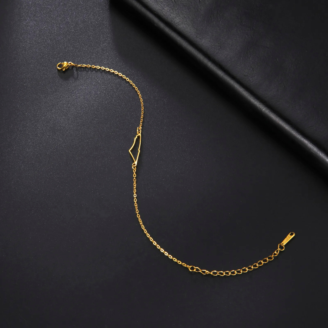 Aurora Pendant Bracelet - Elegant Golden Jewelry