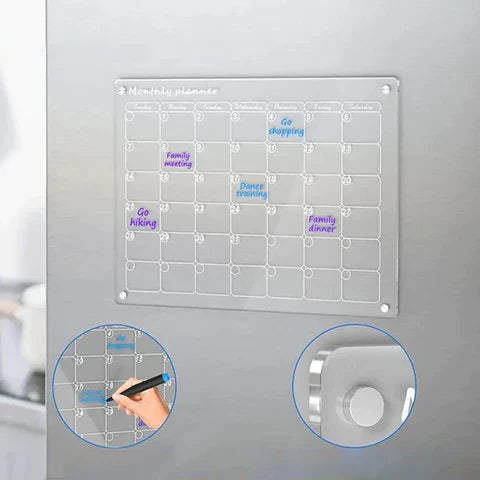 Calendly™ - Acrylic Magnetic Calendar Board