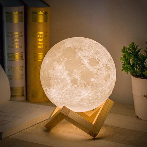 Magical Moonlight - with Wireless Touch Control and Wooden Stand