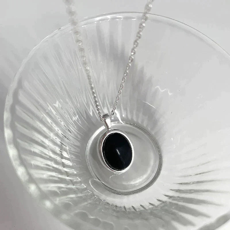 Elegant Black Opal Necklace | An Impressive Style Statement