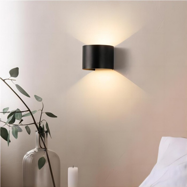 Lumière Royale - Stilig modern LED kub vägglampa