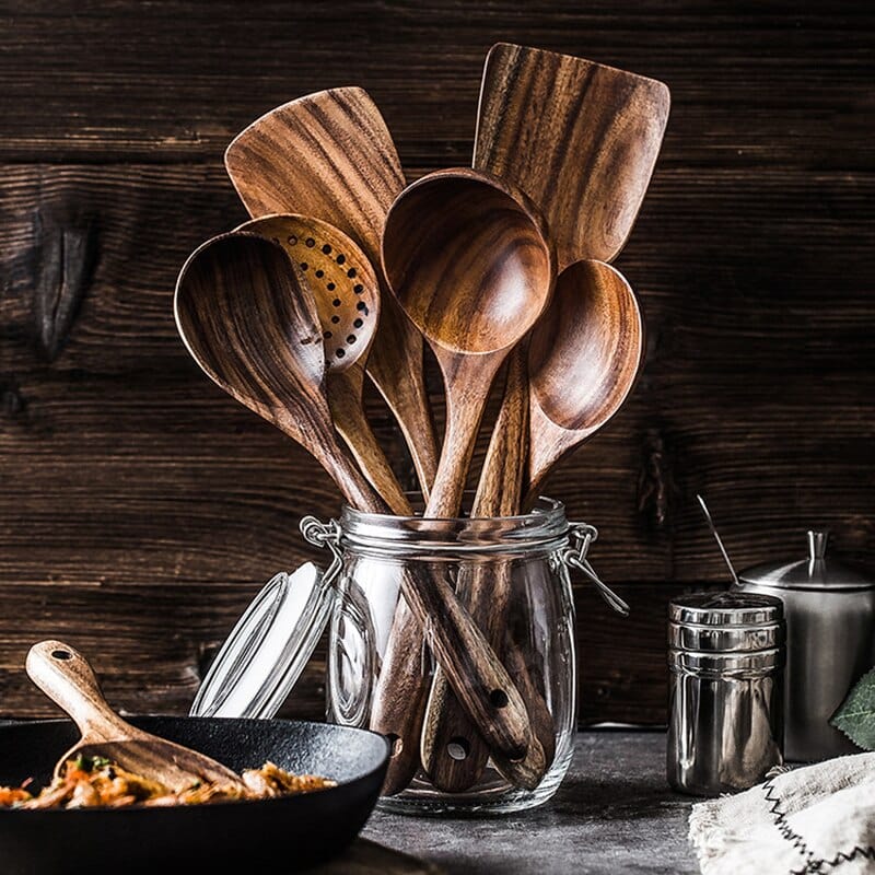 TeakCraft – Sustainable Teak Wood Kitchen Utensils
