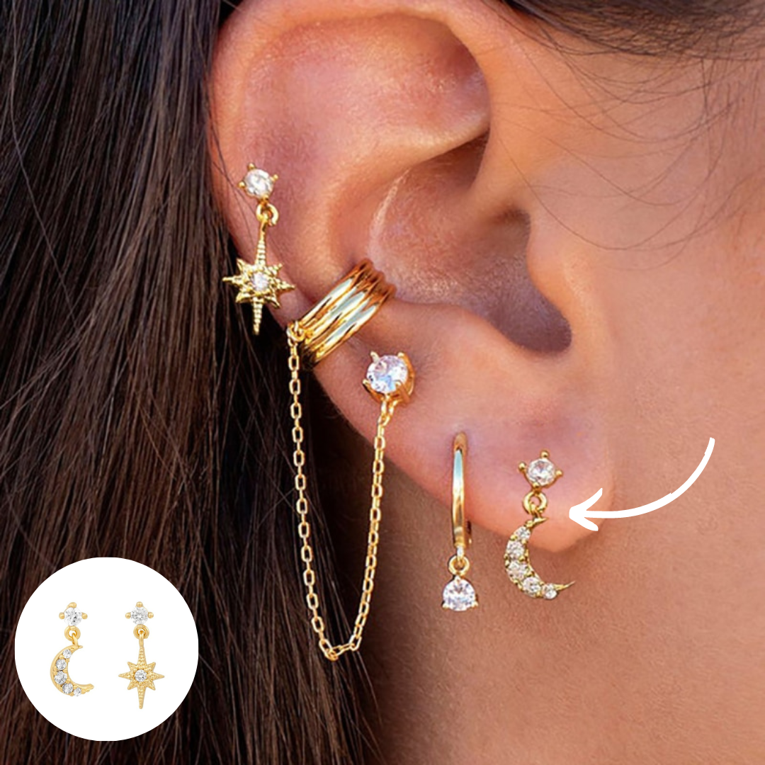 Amira Boho Earring Set - Unique Jewelry