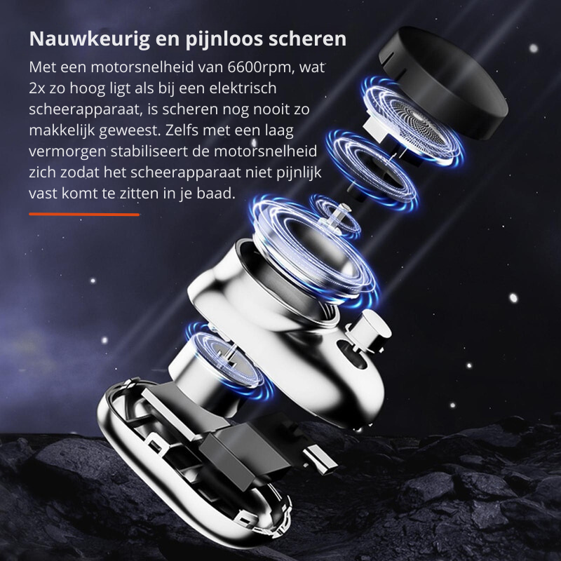 PocketShave Shaver - Compact Shaver for Travel