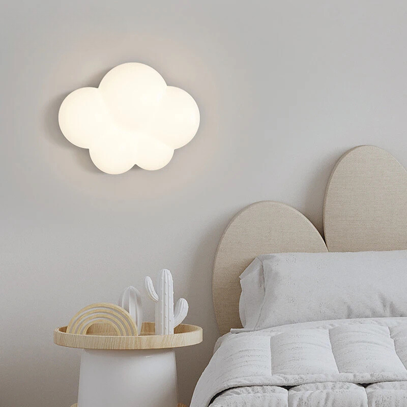 WhiteCloud Lamp – Stylish LED Wall Light for Children