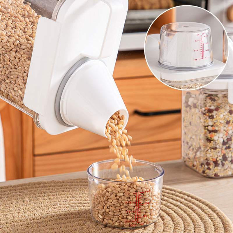 FreshKeeper - Airtight Food Container with Measuring Cup