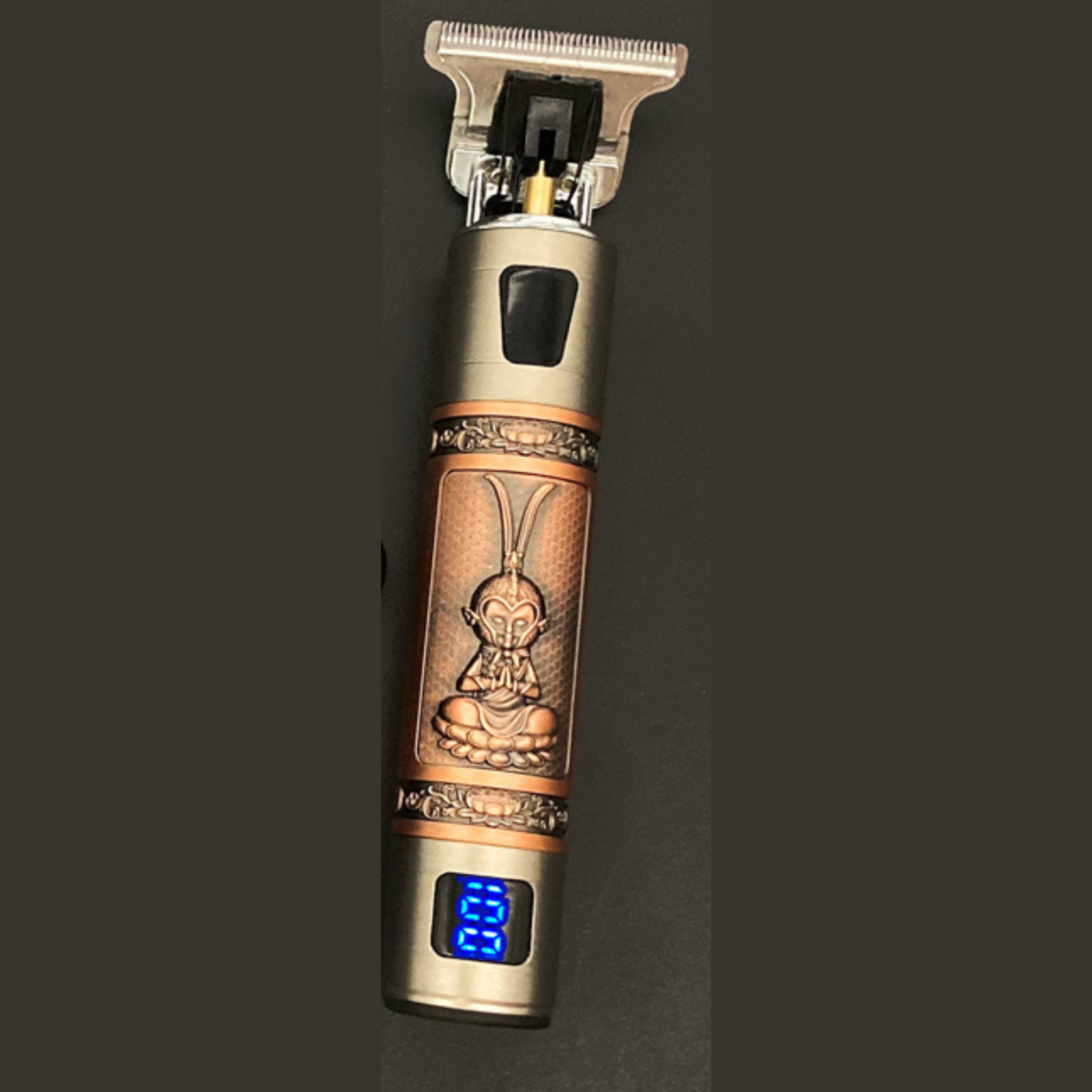 SkullTrim – Vintage Rechargeable Beard Trimmer with Attachments