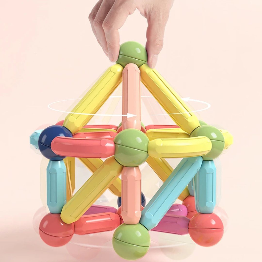 Magneo Blocks - Creative Magnetic Building Kit for Kids