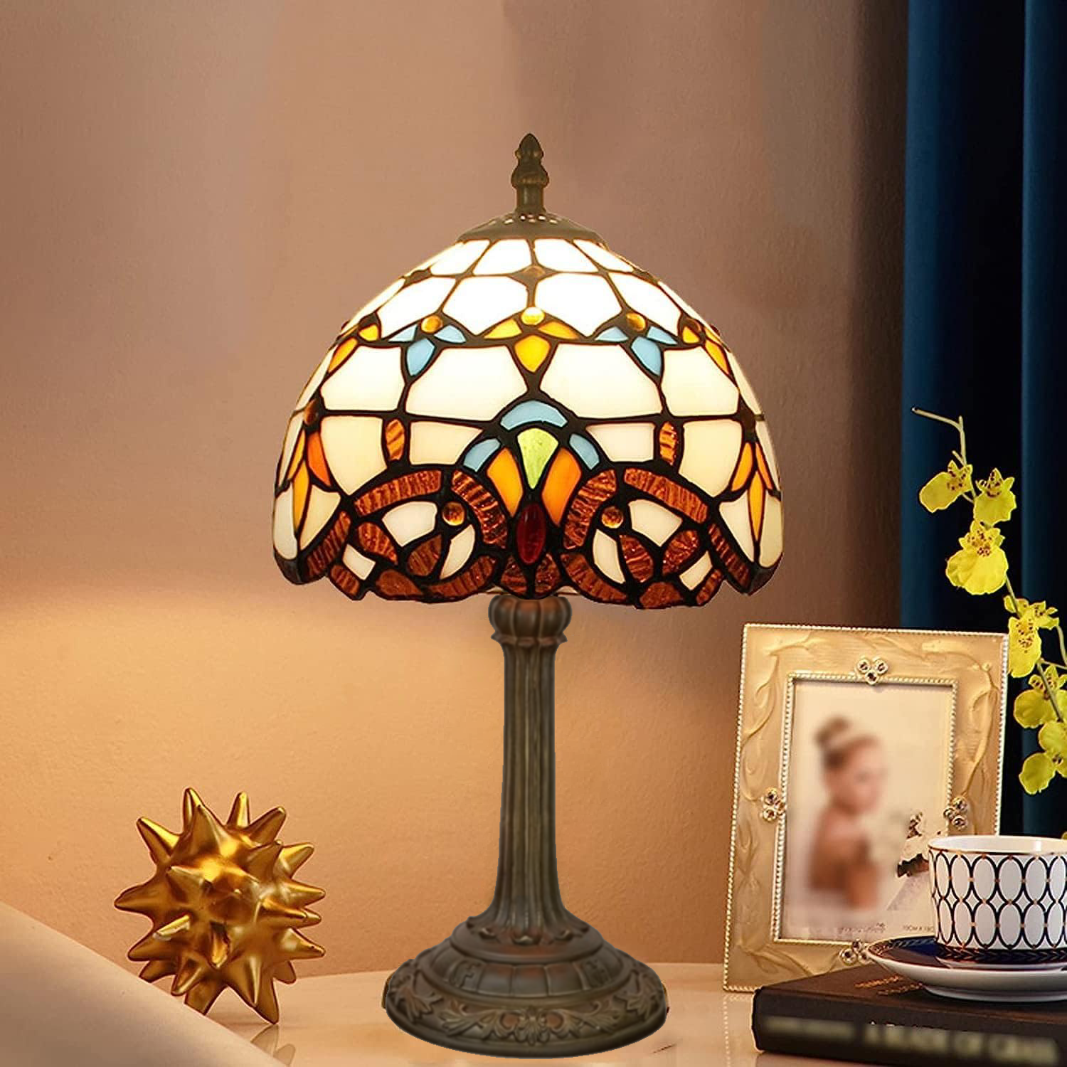 VerreMystique – Timeless Tiffany Lamp for Atmospheric Light