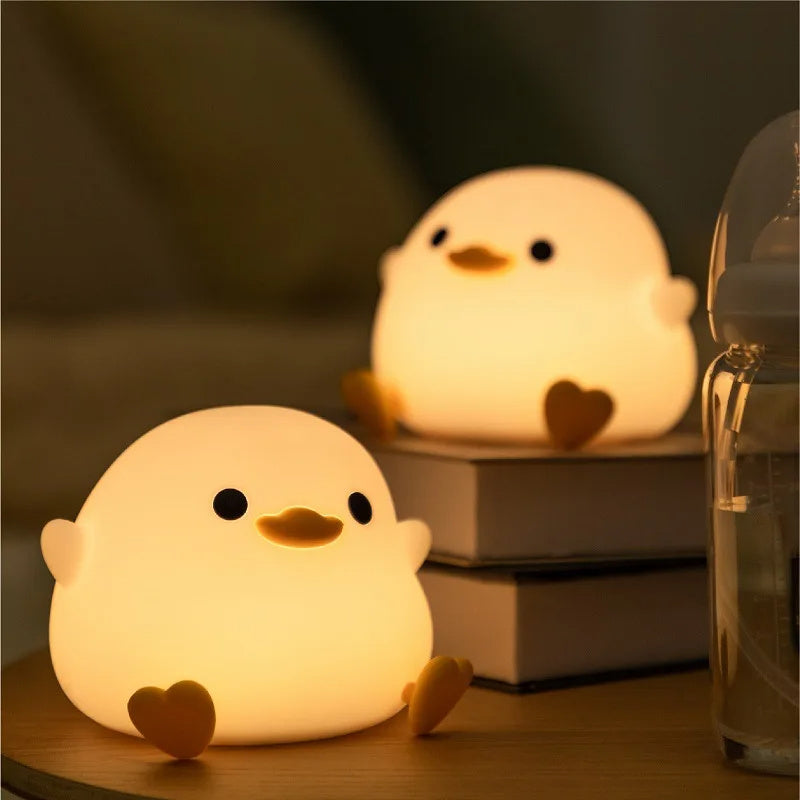 QuackGlow - Charming Ducks LED Night Light
