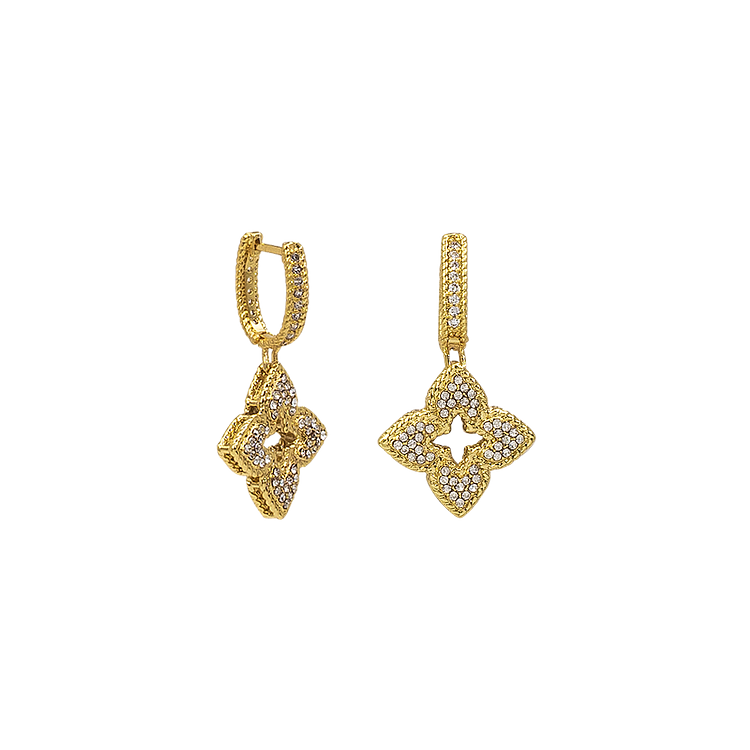 Brilliant Flower Earrings - Florabelle Elegans